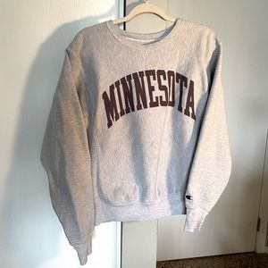 VINTAGE Champion University of Minnesota Crew Neck